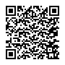 QR Code สำหรับหมายเลขโทรศัพท์ +67077561713