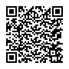 Código QR para número de telefone +67077561715