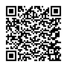 Código QR para número de telefone +67077561730