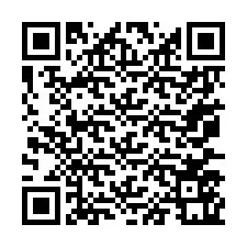 Kode QR untuk nomor Telepon +67077561735