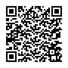 QR Code สำหรับหมายเลขโทรศัพท์ +67077561780