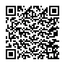 QR Code for Phone number +67077561784