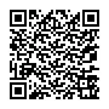 QR код за телефонен номер +67077561800