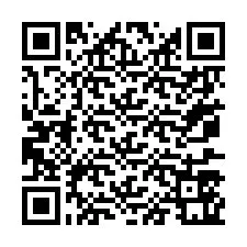 QR код за телефонен номер +67077561801