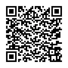 Kod QR dla numeru telefonu +67077561808