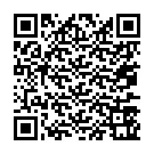 Kod QR dla numeru telefonu +67077561813