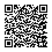 Kod QR dla numeru telefonu +67077561824