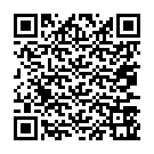 QR Code pour le numéro de téléphone +67077561833