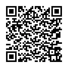 QR Code pour le numéro de téléphone +67077561840