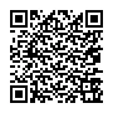 QR Code pour le numéro de téléphone +67077561842