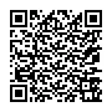 Código QR para número de telefone +67077561881