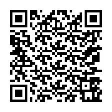 QR Code for Phone number +67077561891