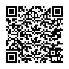 QR Code pour le numéro de téléphone +67077561917