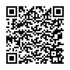 QR Code pour le numéro de téléphone +67077561950