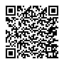 QR Code pour le numéro de téléphone +67077561967