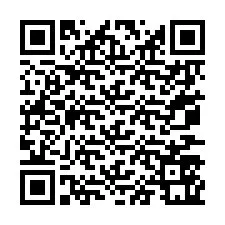 Kod QR dla numeru telefonu +67077561980