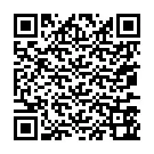 Kode QR untuk nomor Telepon +67077562014