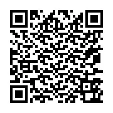 Kode QR untuk nomor Telepon +67077562021