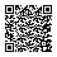 QR kód a telefonszámhoz +67077562053