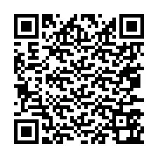 Kode QR untuk nomor Telepon +67077562062