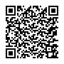 QR kód a telefonszámhoz +67077562065