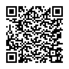 QR-koodi puhelinnumerolle +67077562074