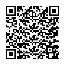 Codice QR per il numero di telefono +67077562116