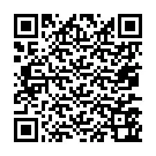 電話番号のQRコード +67077562147