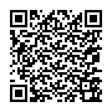 Codice QR per il numero di telefono +67077562150