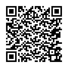 QR-код для номера телефона +67077562157