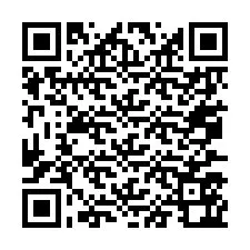 QR-код для номера телефона +67077562163