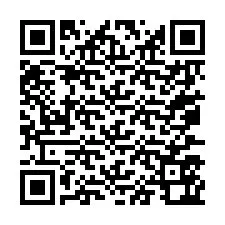 QR Code สำหรับหมายเลขโทรศัพท์ +67077562168