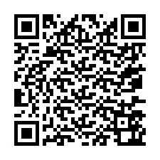 QR-Code für Telefonnummer +67077562208