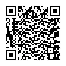 QR-Code für Telefonnummer +67077562221