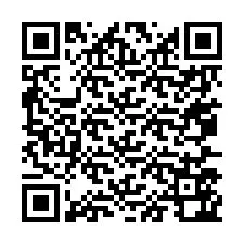 QR Code pour le numéro de téléphone +67077562222