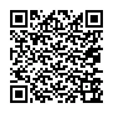 QR-Code für Telefonnummer +67077562223