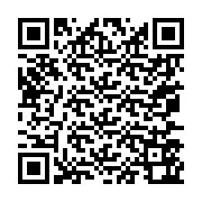 Código QR para número de telefone +67077562224