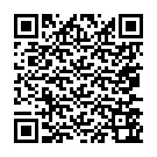 QR-code voor telefoonnummer +67077562236