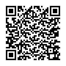 QR-koodi puhelinnumerolle +67077562246