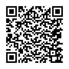 QR-Code für Telefonnummer +67077562277