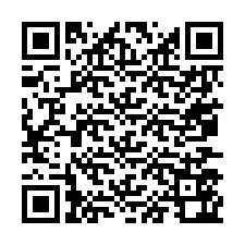 QR kód a telefonszámhoz +67077562286