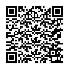 QR-Code für Telefonnummer +67077562291