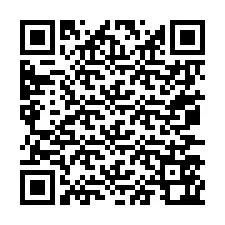 Código QR para número de telefone +67077562294