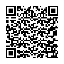 Codice QR per il numero di telefono +67077562320