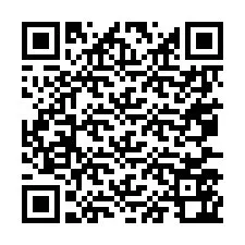 QR Code สำหรับหมายเลขโทรศัพท์ +67077562322