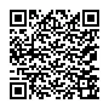 Codice QR per il numero di telefono +67077562331