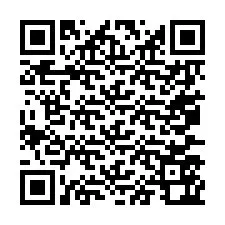 QR Code สำหรับหมายเลขโทรศัพท์ +67077562336