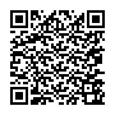 QR-код для номера телефона +67077562352