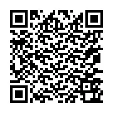 Codice QR per il numero di telefono +67077562361