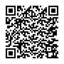 QR-koodi puhelinnumerolle +67077562386